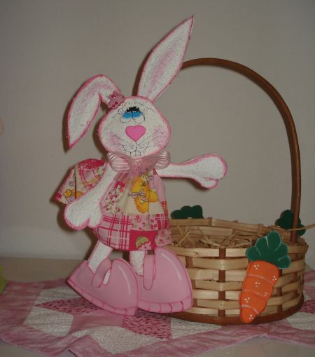 Cestas de Páscoa Decoradas EVA, Tecido, Papel Crepom Nossa Páscoa Cestas de Páscoa Decoradas EVA, Tecido, Papel Crepom Nossa Páscoa