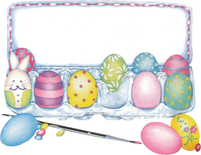 EASTER EGGS COLORING